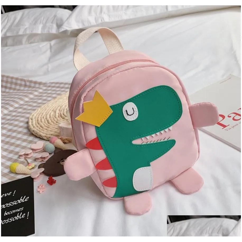 baby girls dinosaur backpack cartoon cute body kids animals design mini shoulder bag boutique