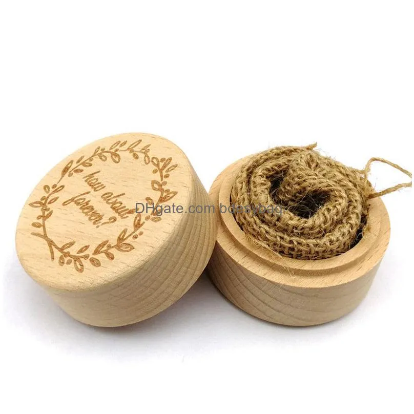 wooden wedding ring box rustic ring will you marry me we do box mr mrs ring storage case necklace earrings container