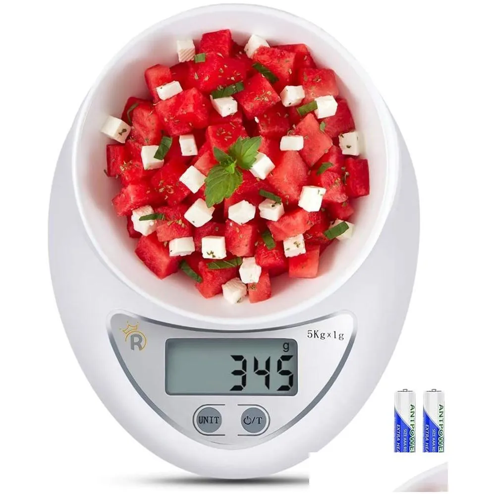 5000g/1g digital food scale multifunction measures in grams and ounces kitchen accessories