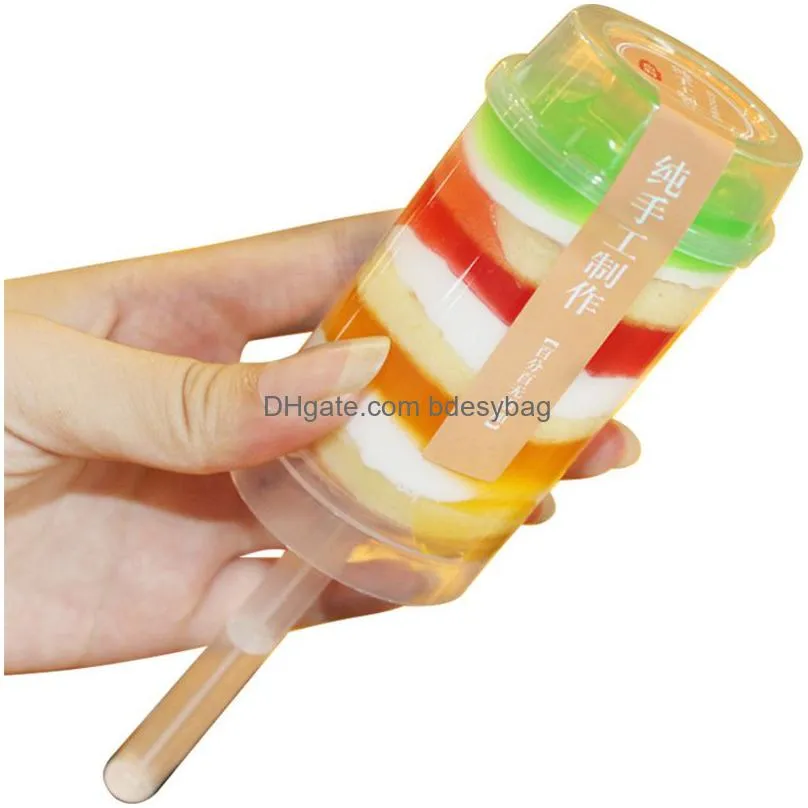 party supplies plastic clear cake push up container ice cream mould cupcakes tools