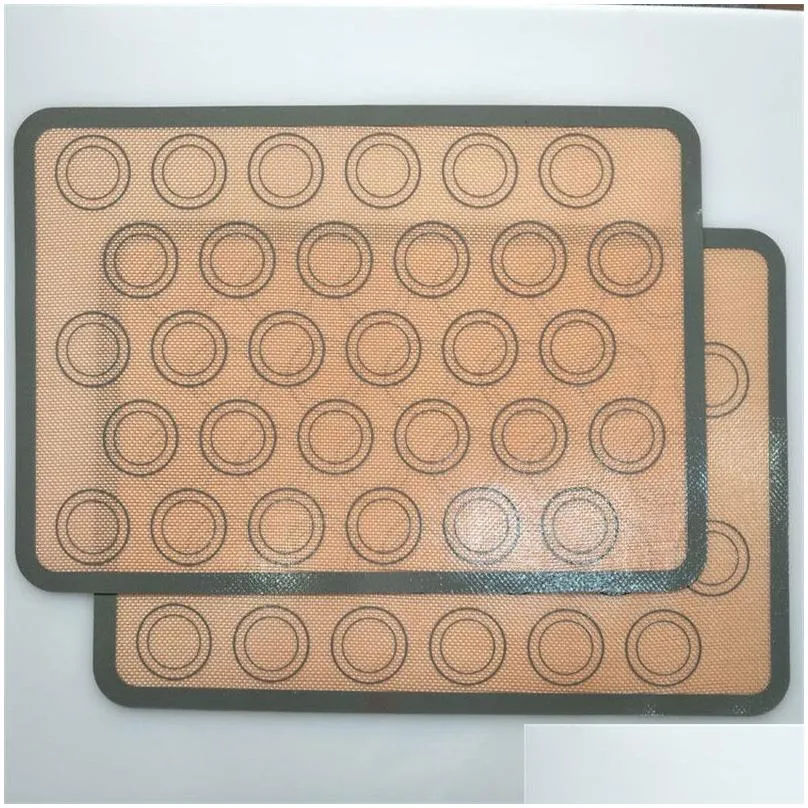 wholesale bakeware table mat silicone baking mats baking liner silicone oven mat heat insulation pad baking pastry tools bc 220