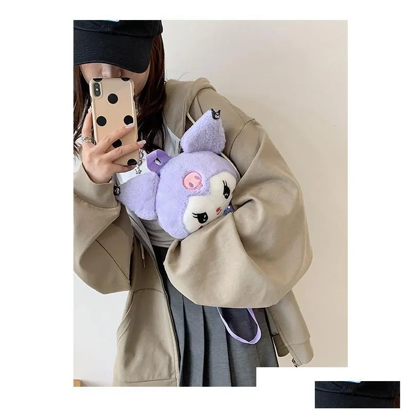 2022 stuffed animals wholesale cartoon plush toys backbag lovely dolls and keychains different types backpack of choices
