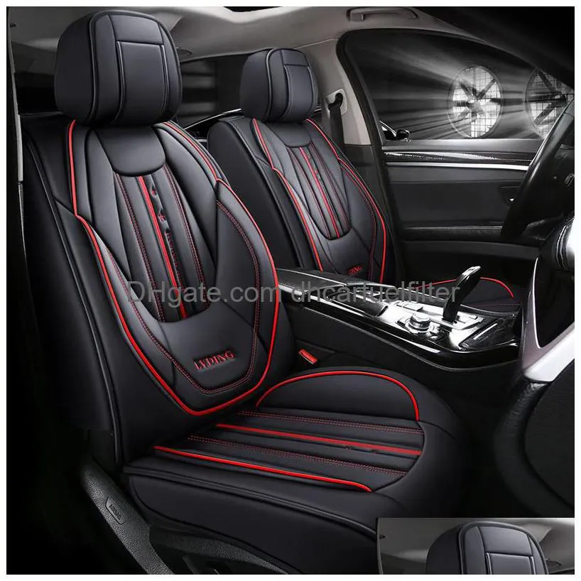 luxury pu leather car seat covers for mercedes benz w204 w211 w212 w213 a b c g r sclass universal seats cover interior cushion