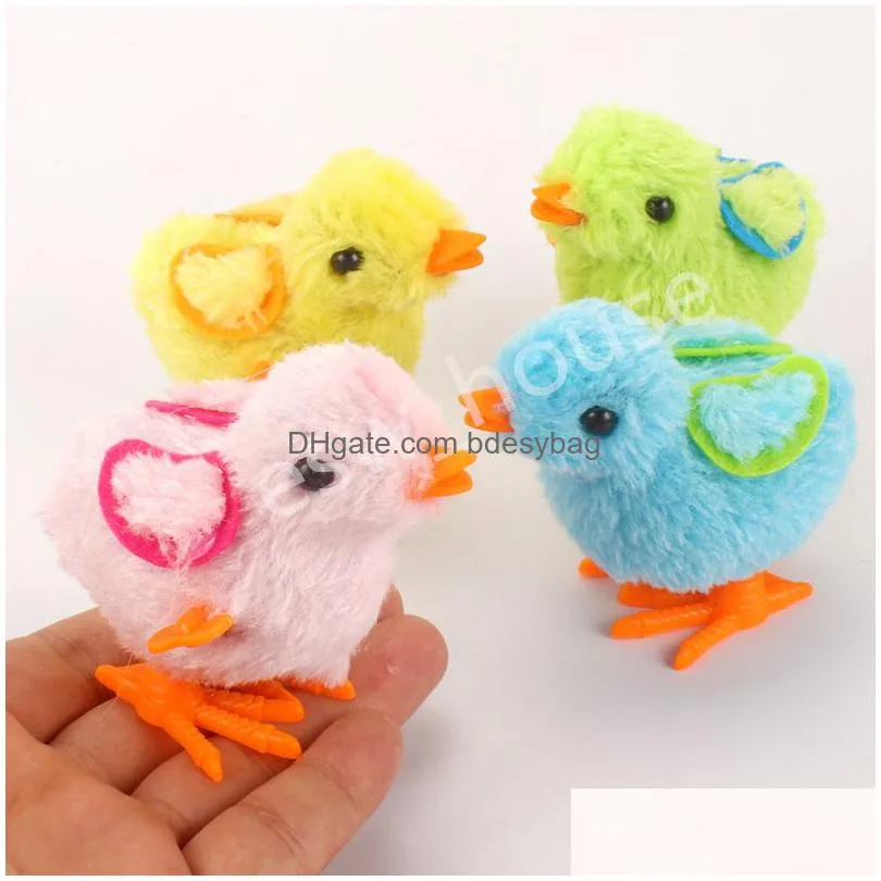 easter rabbit chicken clockwork toys spring party stuffers novelty chicken baby gifts