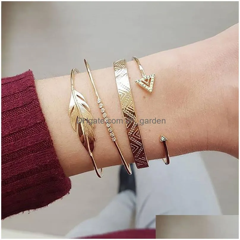 bohemia alloy multilayers gold beads sequins set bracelet for women jewelry foot chain anklets accessories gift factory price expert design quality latest