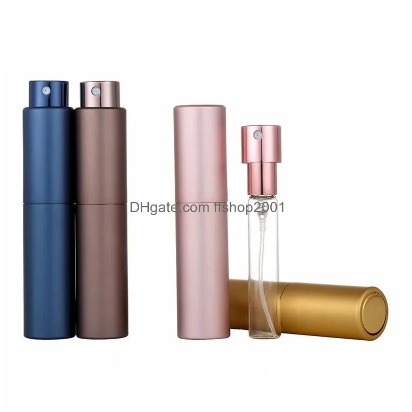 5ml rotary perfume bottle glass essential oil spray bottle portable empty cosmetic bottles