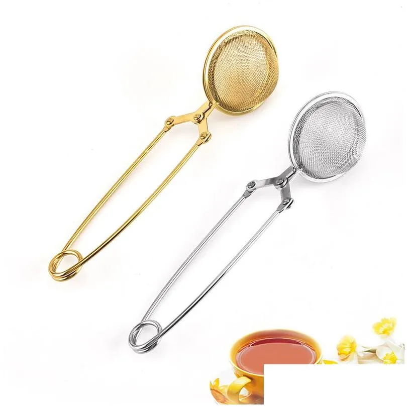 304 stainless steel tea infuser ball home kitchen tools mesh teas strainer coffee vanilla spice filter diffuser