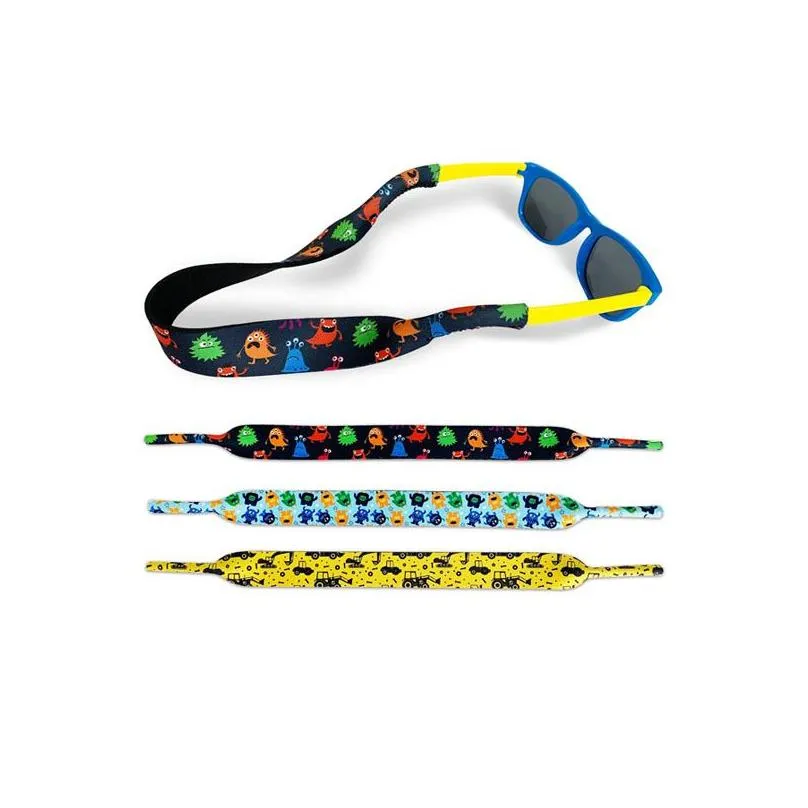 neoprene glasses rope party favor singlesided printing swimming ski sports glasses lanyard