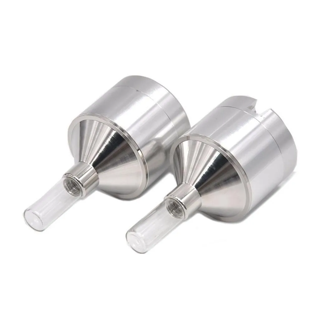 manual herb grinder 44mm aluminum alloy cigarette grinders smoking accessories