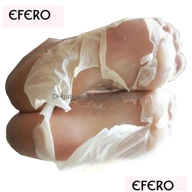 feet exfoliating treatments olive foot mask remove dead skin calluses anti crack heel foot peeling masks moisturizing pedicure care