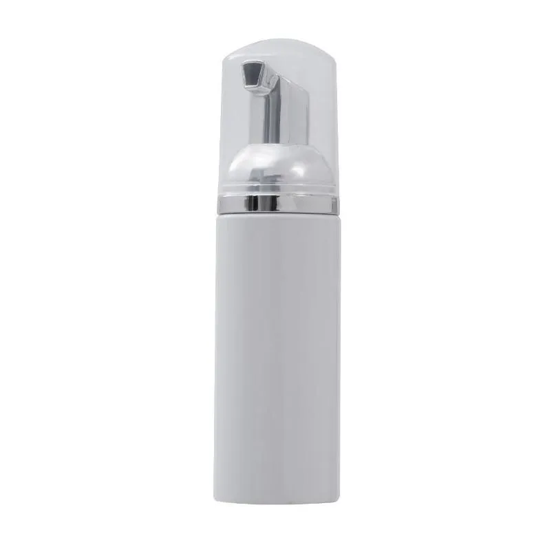 60ml travel foamer bottles empty plastic packing bottless with gold pump hand wash soap mousse cream dispenser bubbling bottle 7