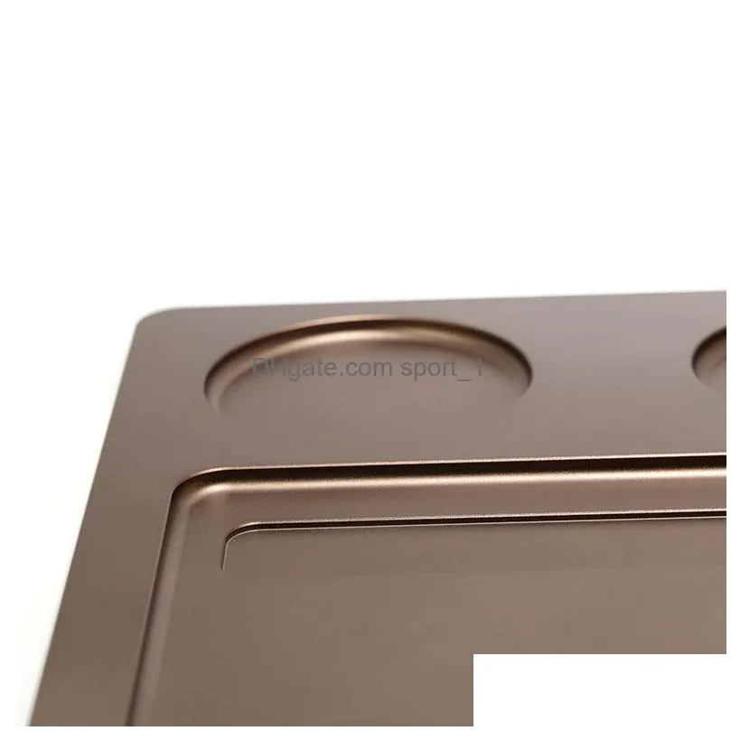 aluminum alloy cigarette tray household smoking accessories with groove diameter tobacco roll trays cigarette