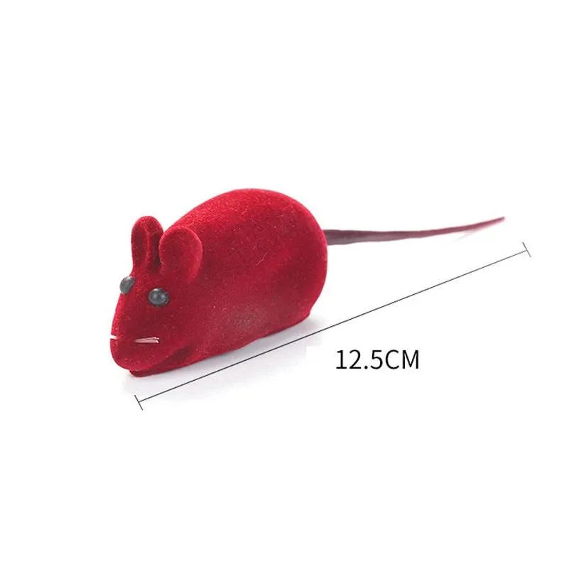 funny cat toy mini simulation mouse toys for cats dog pet supplies can make a sound