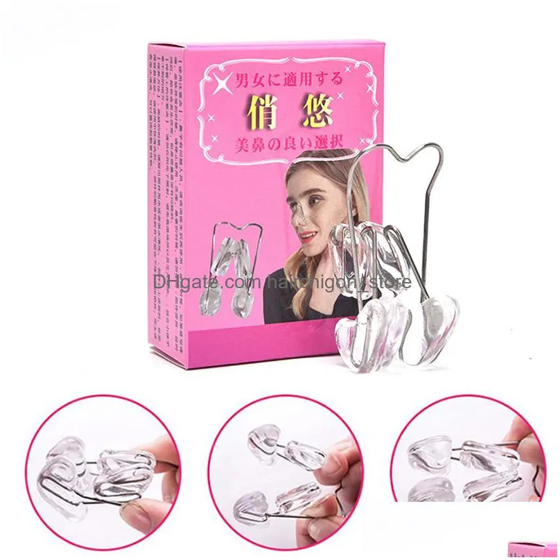 nose up lifting shaping shaper ort ics clip beauty slimming massager straightening clips tool noses up corrector 020