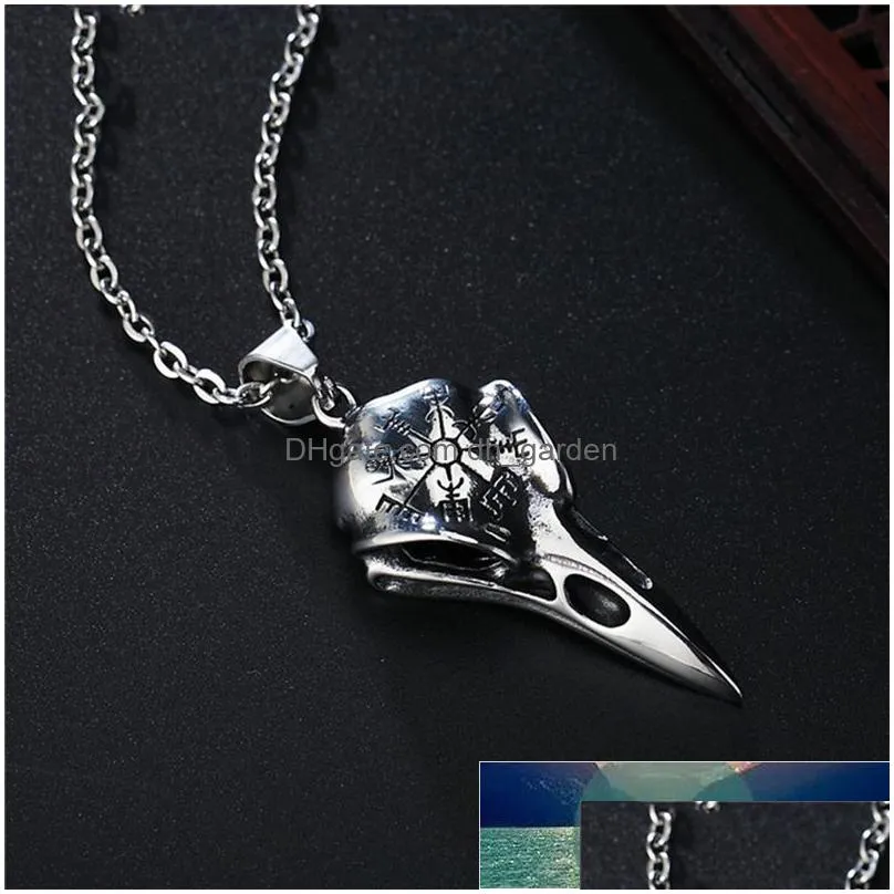 fine handmade handmade vintage   head 316l stainless steel mens and womens jewelry accessories necklace factory price expert design quality