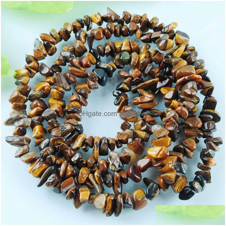 yowost natural chips stone spacer loose beads strand for diy jewelry making earrings bracelets necklace accessories 35 inches bl302