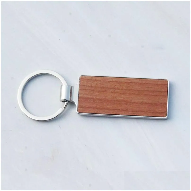 wooden keychain pendant personalized walnut key chain diy keyring christmas thanksgiving gift
