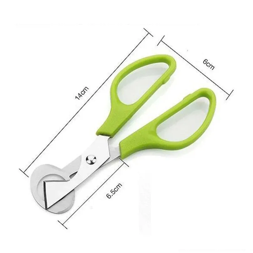 stainless steel egg opener tool quail eggs scissors cutter household kitchen tools 14x6.5x6cm