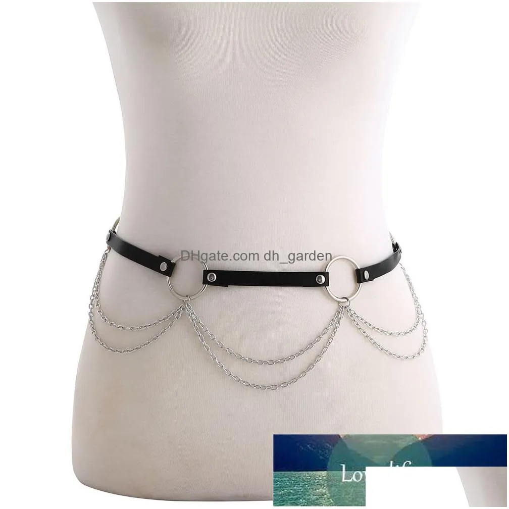 leather body harness chain belt y women straps girls rave waist belly jewelry fashion accessory factory price expert design quality latest style original