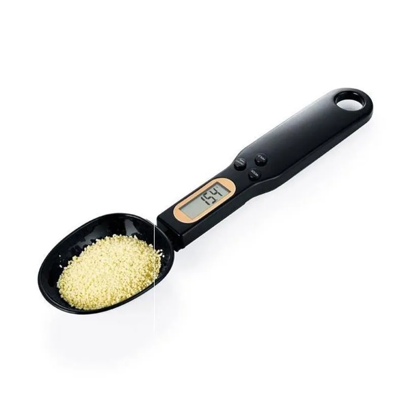 500g/0.1g measuring spoon baking tools household kitchen digital electronic scale handheld gram scales lcd display
