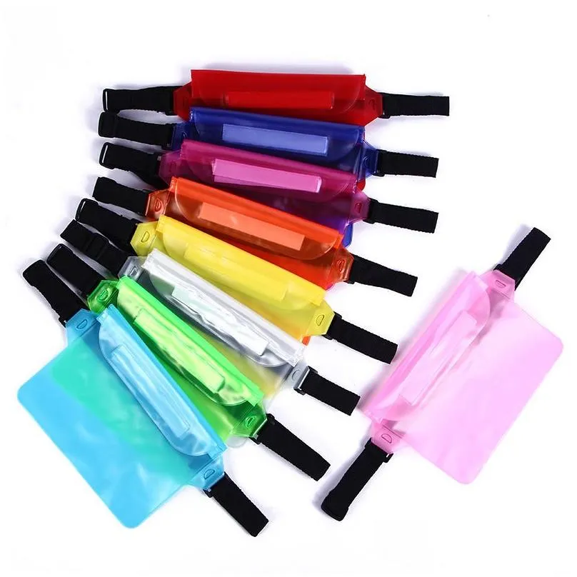 outdoor waterproof waist bag party favor summer swimming seaside largecapacity mobile phone waterproof bags