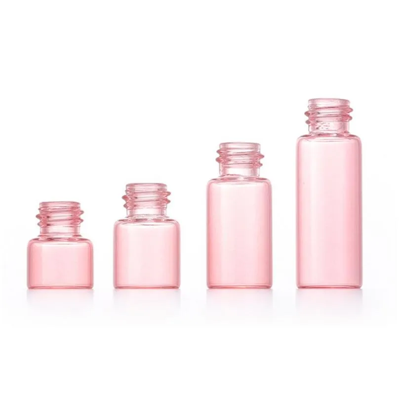 rose gold roller bottles glass essential oil bottle travel portable empty cosmetic sub bottle 1ml/2ml/3ml/5ml