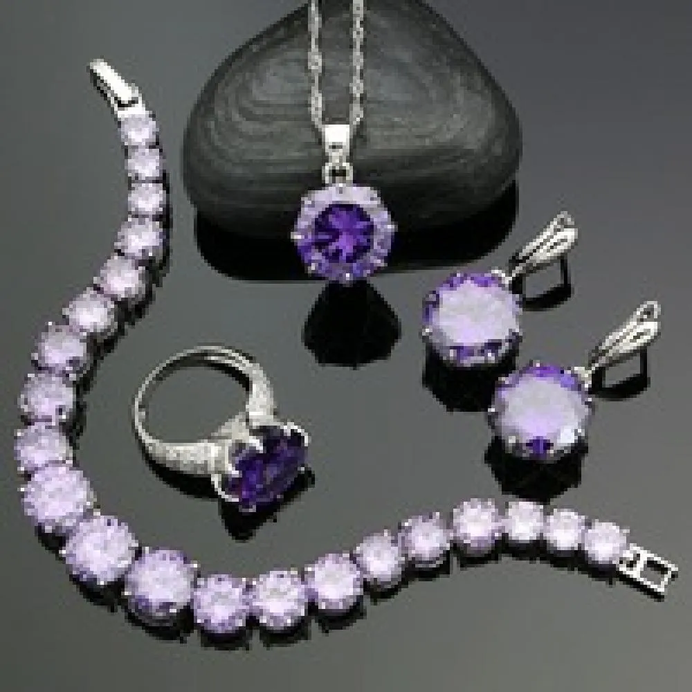 Silver-925-Jewelry-Sets-For-Women-Purple-White-Cubic-Zirconia-Earrings-Ring-Bracelet-Pendant-Necklace-Set.jpg_200x200
