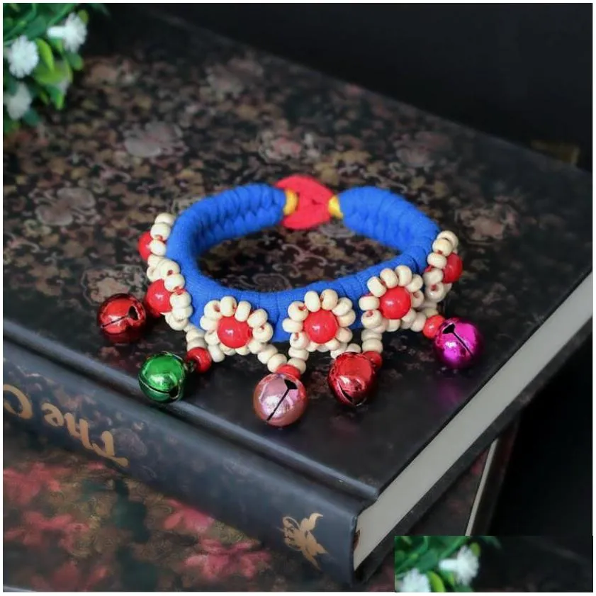 cloth bell bracelet bracelet cloth jewelry handmade female bracelet wholesale gsfb157 mix order 20 pieces a lot charm bracelets