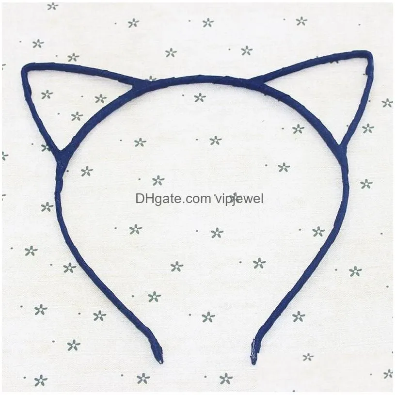 good a cute cat ears hair hoop cat ears head hoop burst hair ornaments tg011 mix order 30 pieces a lot