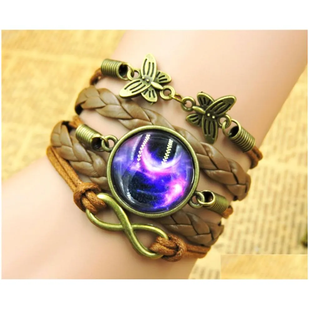 time gem multilayer woven bracelet mens and womens handmade bracelets gsfb133 mix order 20 pieces a lot charm bracelets