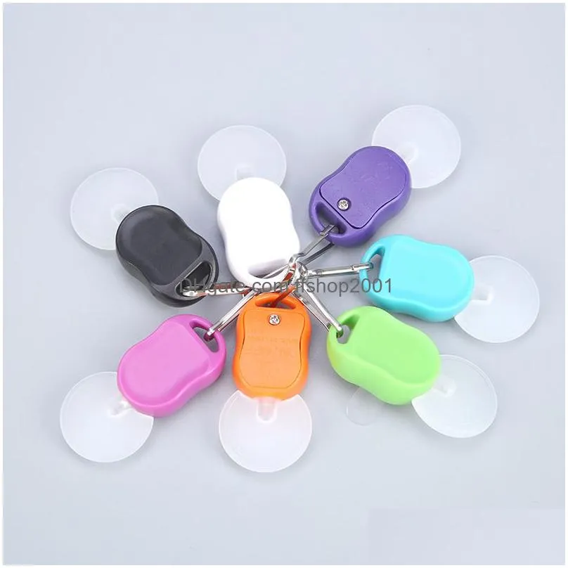 led keychain pendant outdoor sports night running light keychains camping mountaineering key chain keyring