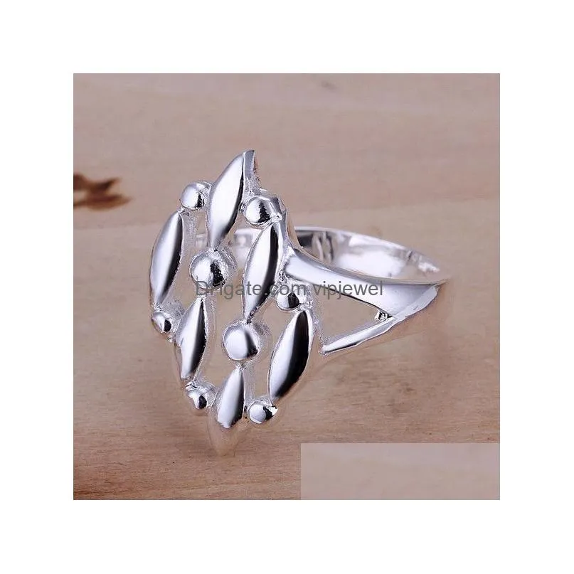 factory direct sale 10 pieces diffrent style 925 silver rings gssr002d mix order fashion sterling silver plated finger ring