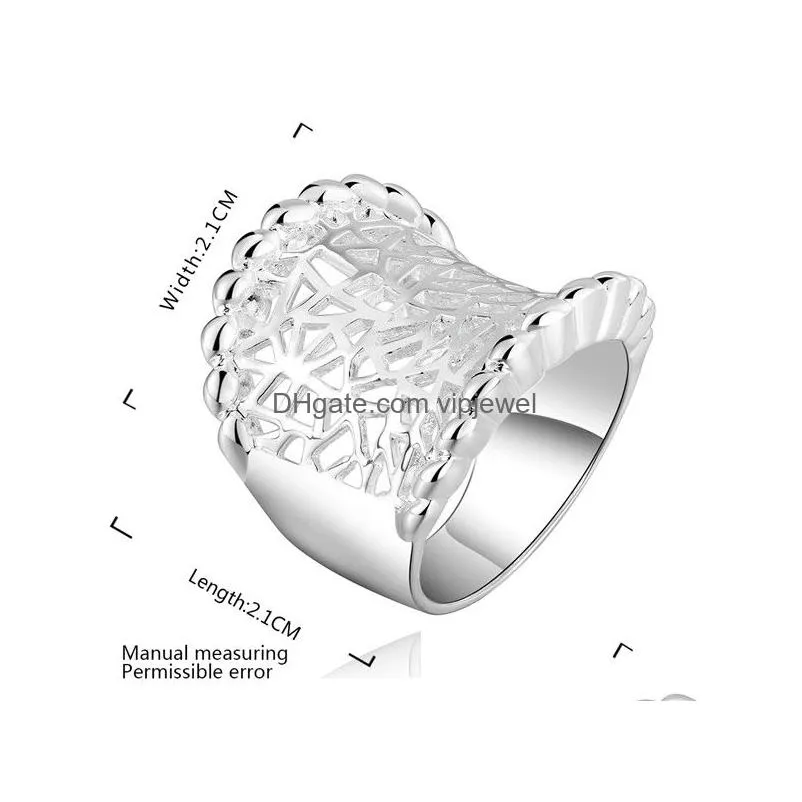 925 silver rings pull hollow ship gssr542 factory direct sale brand fashion sterling plated silver finger ring