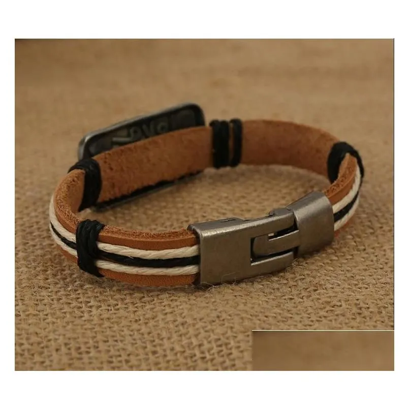 popular genuine leather bracelet with one arrow through the heart gsfb350 mix order 20 pieces a lot charm bracelets