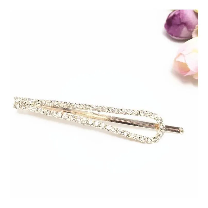 highend headdress ushaped clip crystal rhinestone hair clips word gsfj186 mix order