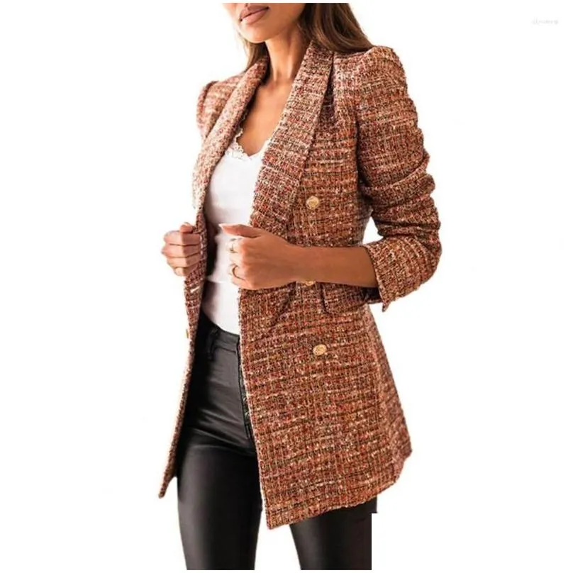 womens suits modern women suit jacket colorful allmatch doublebreasted stylish female ladies coat