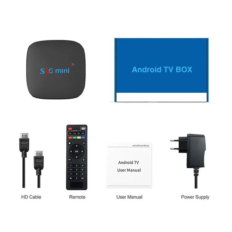 s96 mini android 10.0 tv box h313 2.4g 5g wifi build 2gb 16gb 4k set top boxes p x96 x96q