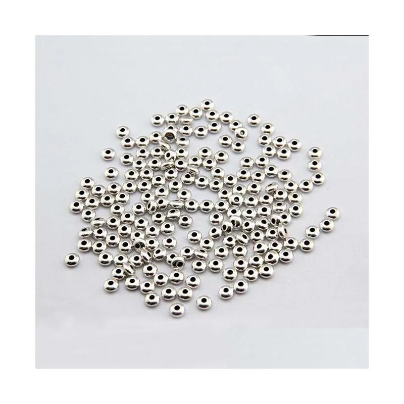 2x5 3x6 5x8mm manufacturers stock silver big hole diy spacer loose beads interval gsdwz003 spacers