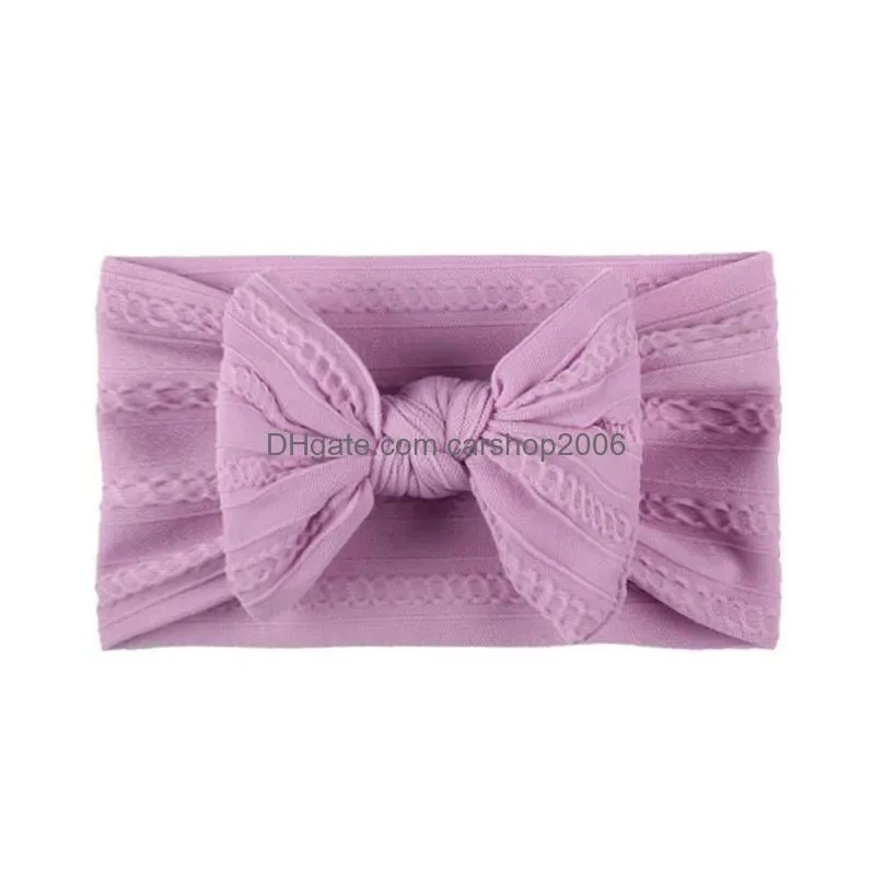 ins soft nylon hair bows baby headbands born designer headbands girls designer headband kids headband baby girl hair accessories