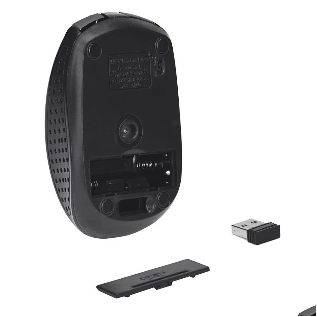 2.4ghz usb optical wireless mouse mice receiver smart sleep energysaving for computer tablet pc notebook laptop desktop portable