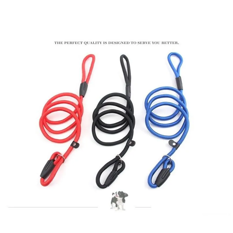 dog harness leashes nylon p shape chain pet collar puppy cat animals accessories necklace rope tie collar for match