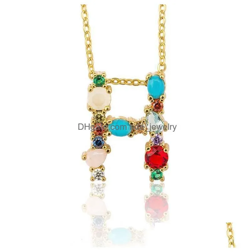 2020 26 letter fashion letter necklace jewelry for women gift personalized diy creative letter pendants statement necklace