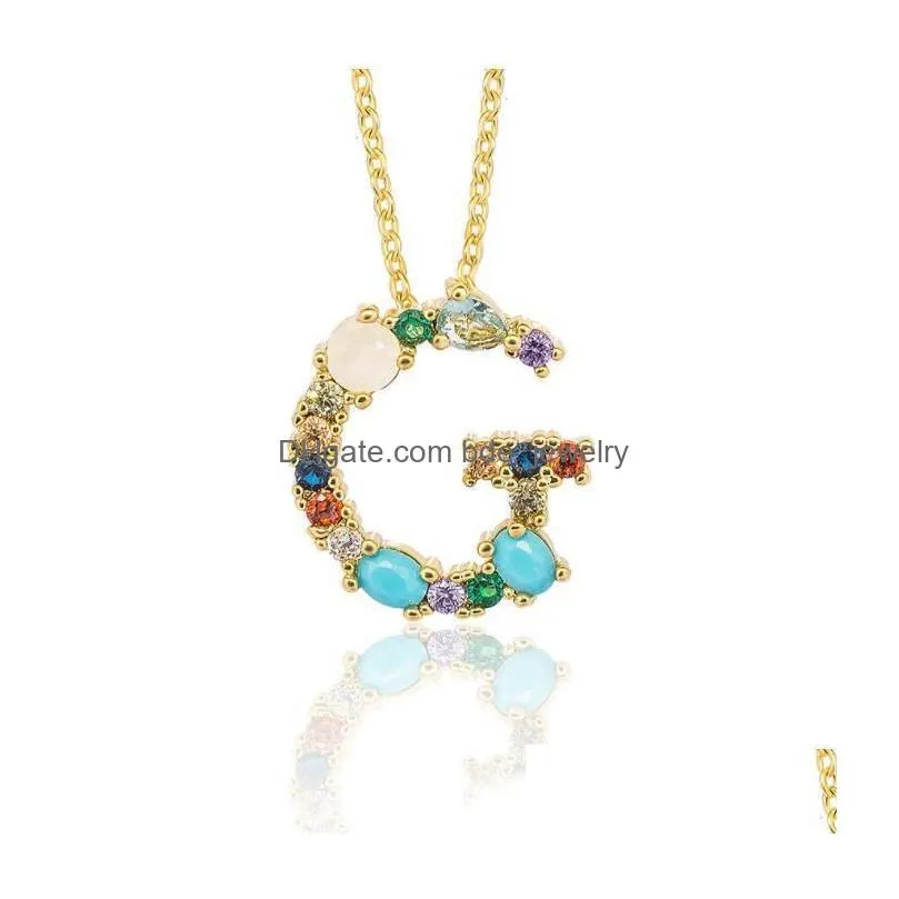 2020 26 letter fashion letter necklace jewelry for women gift personalized diy creative letter pendants statement necklace