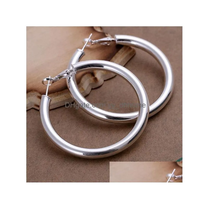 high grade wholesale fashion hoop huggie sterling silver earrings 10 pairs mixed style womens 925 silver earring gte60