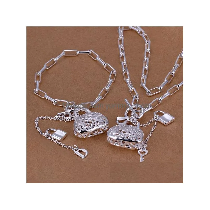 heavy 74g silvering silver plate leading shrimp buckle piece men dfmss029 high quality 925 silver necklace charm bracelet 20x8