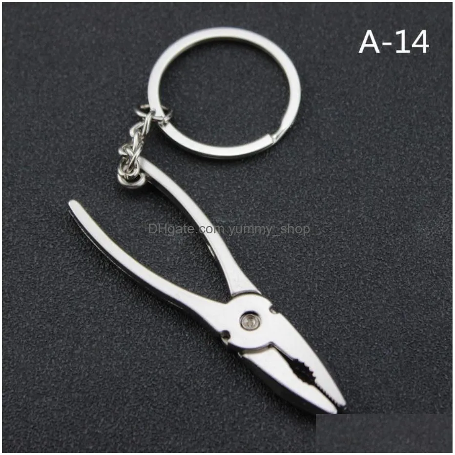  ship mini adjustable tools wrench gadget key rings pendant gskr012 mix order 20 pieces a lot keychain