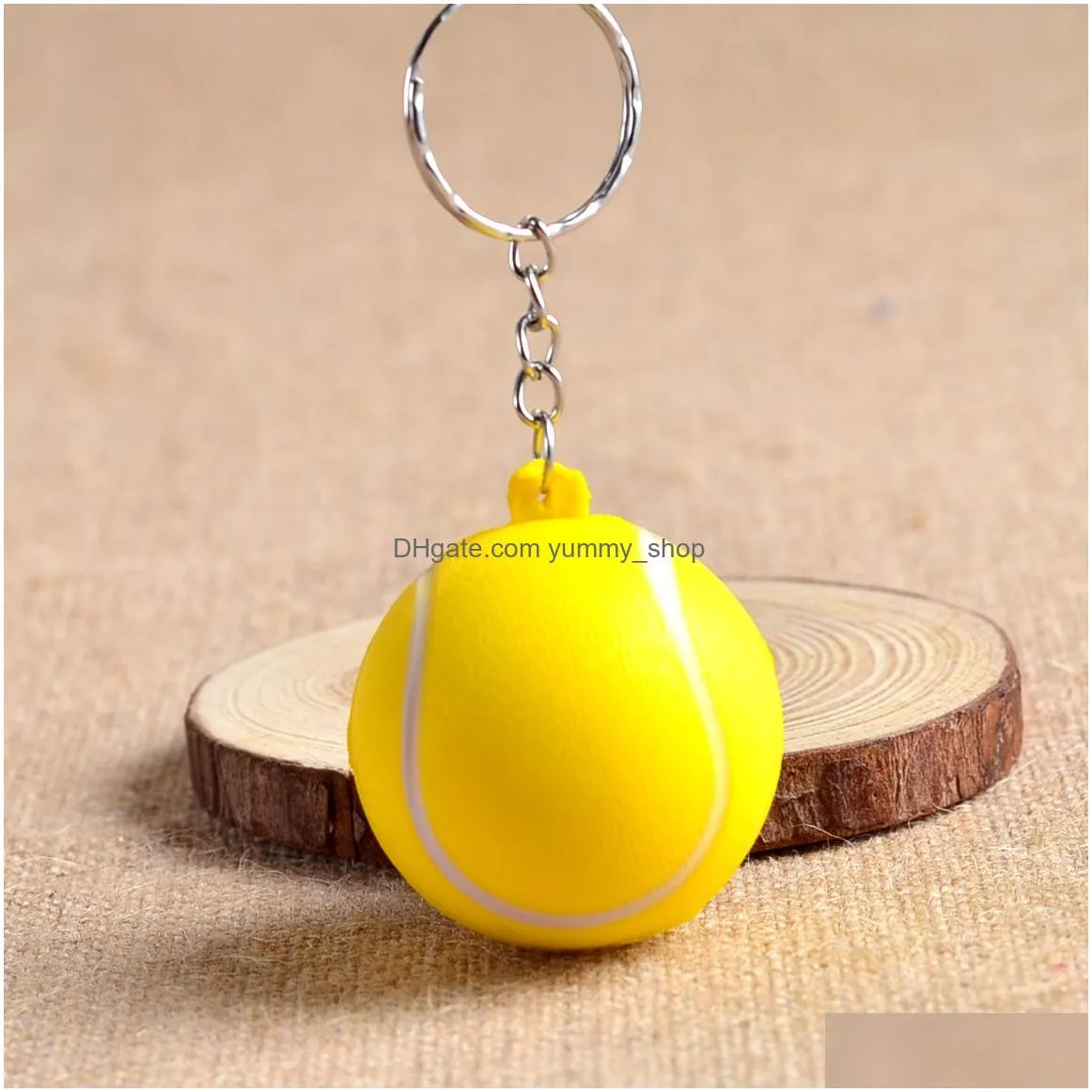 pu football key chain toy ball foam toys kr177 keychains mix order 20 pieces a lot