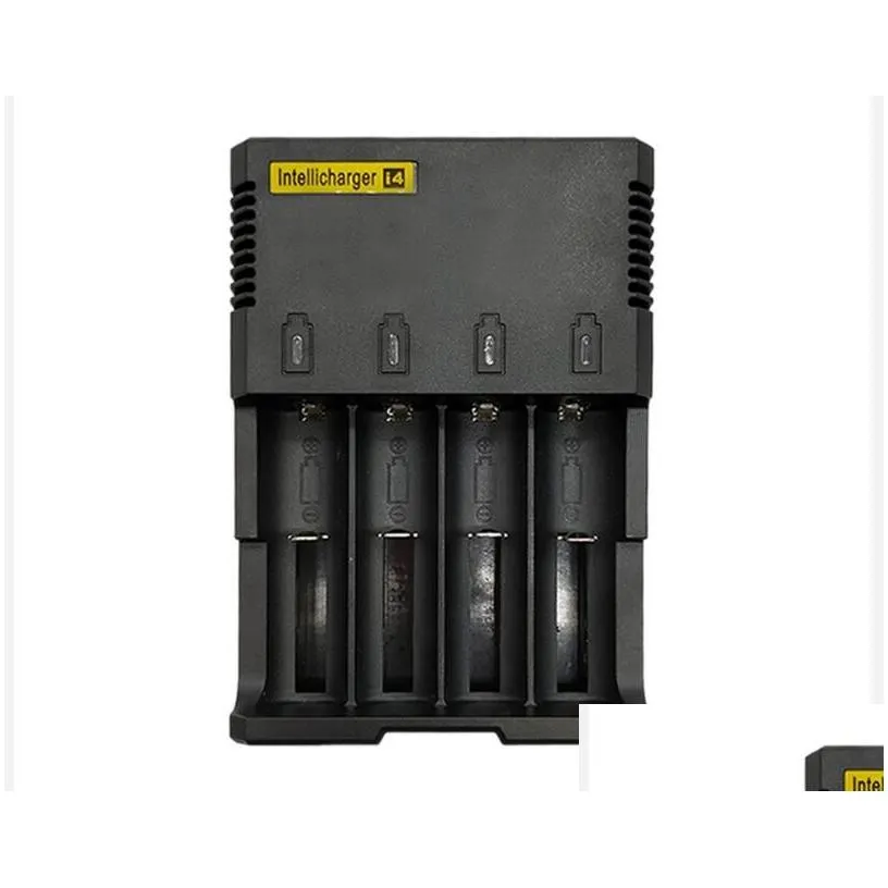 i4 battery  4slot fully compatible  for lithium battery 18650 26650 16340 14500 nitecore d4 i4