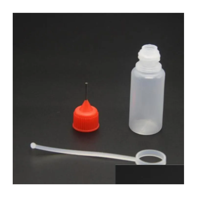 empty needle tip bottles convenient to fill with e juice plastic bottle 5ml 10ml