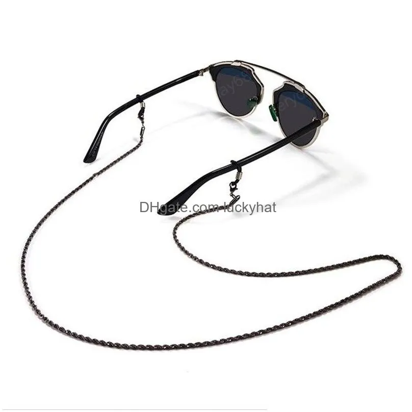 fashion glasses chain for women metal sunglasses cords eyeglass lanyard hold straps eyewear retainer